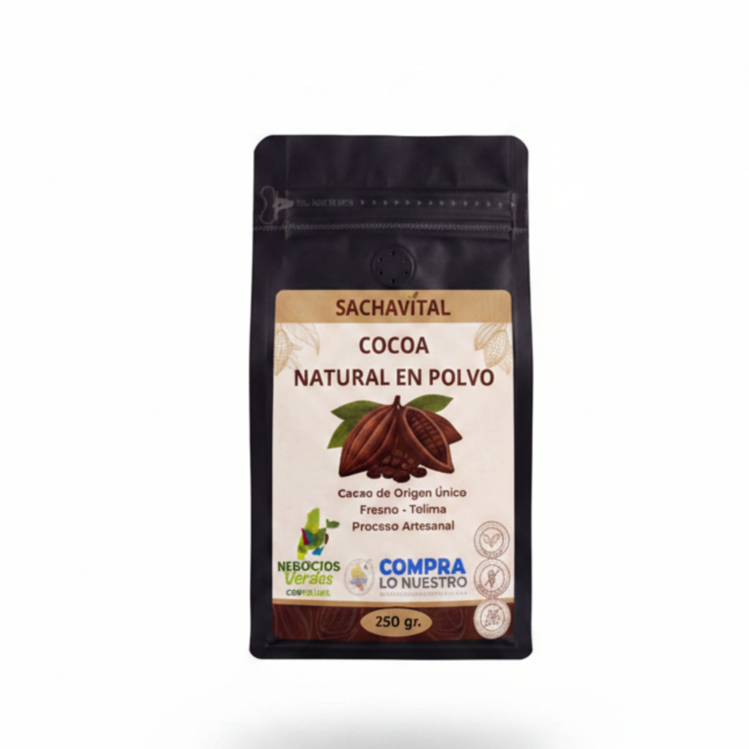 Cacao Natural En Polvo X250g