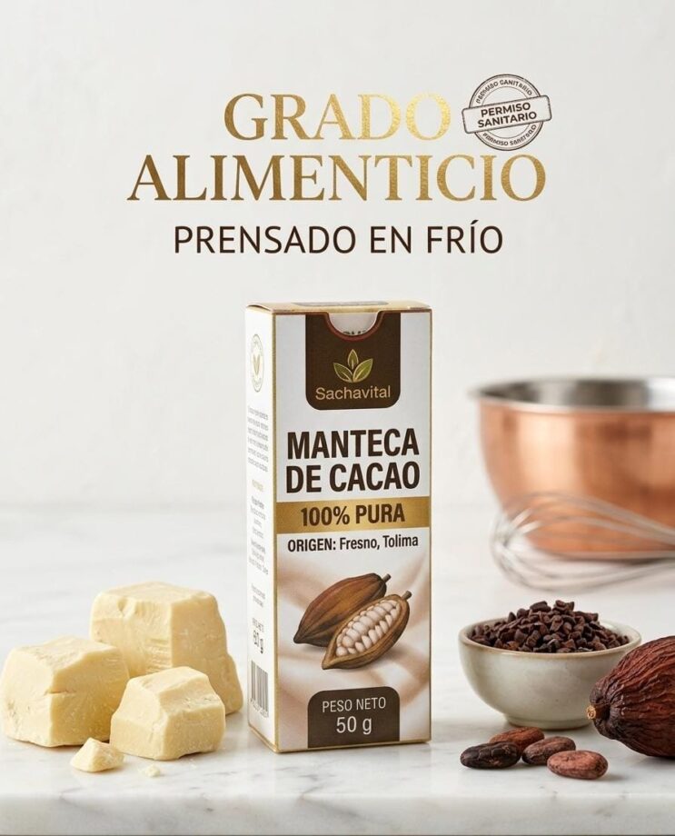 Manteca de cacao 50 gr