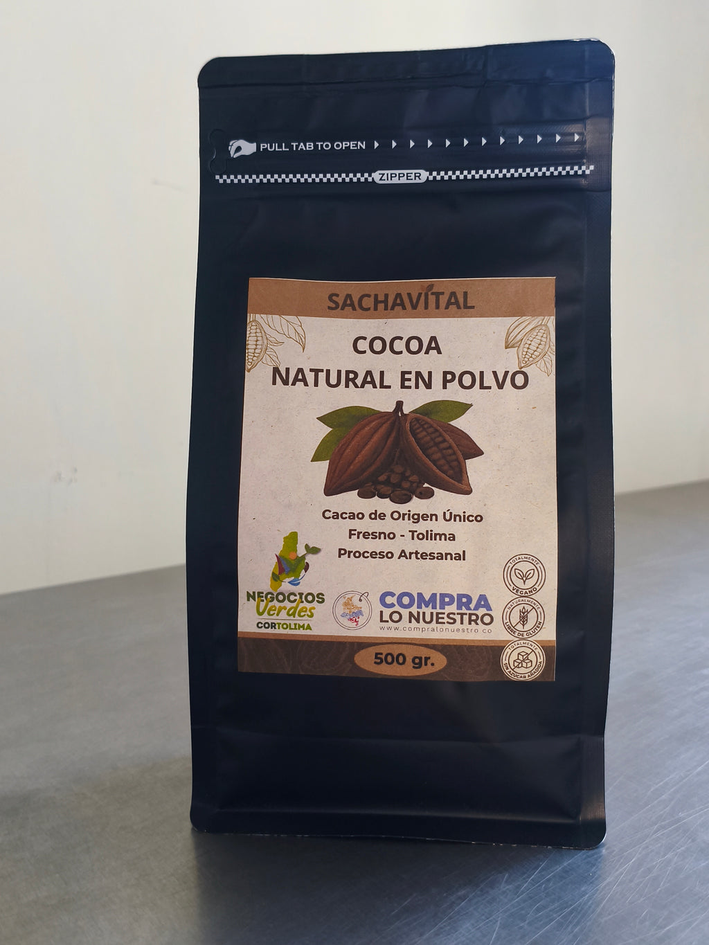 Cocoa Natural En Polvo X500g