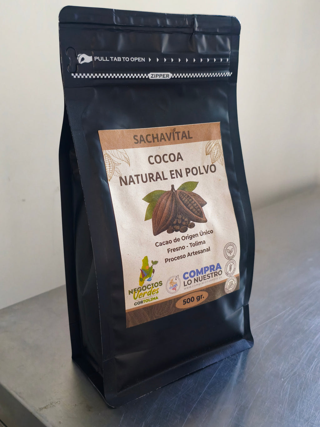 Cocoa Natural En Polvo X500g
