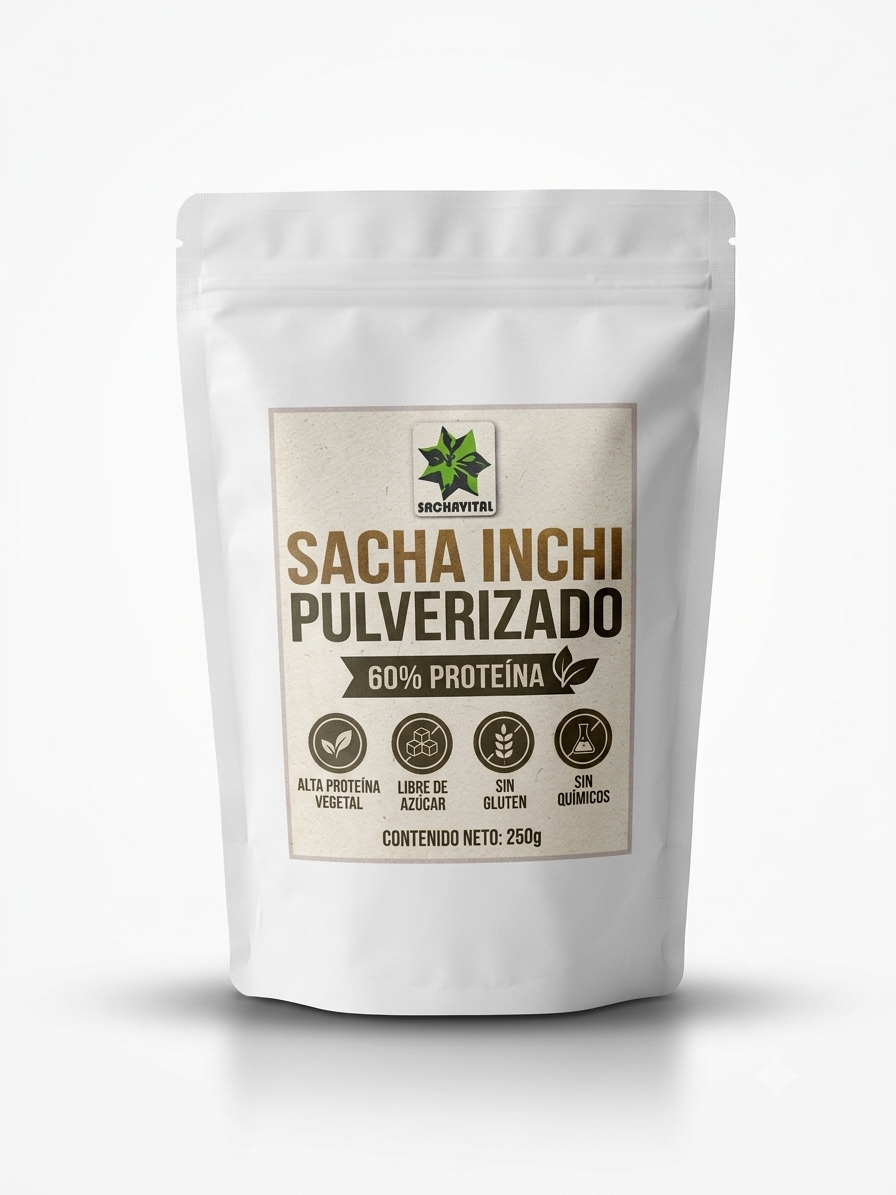 Sacha inchi pulverizado 250gr