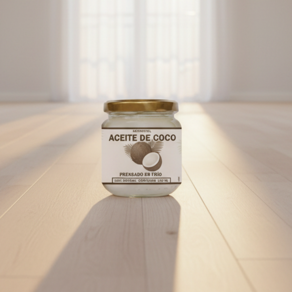 Aceite De Coco Prensado En Frio
