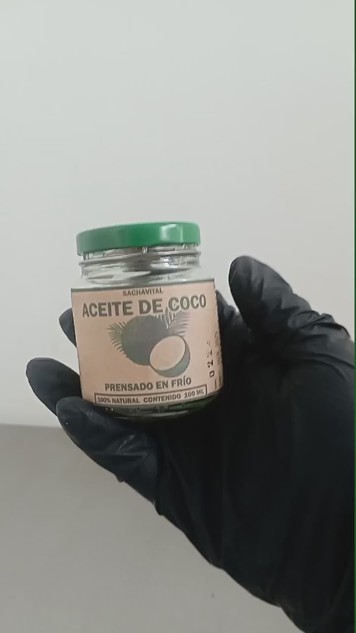 Aceite De Coco Prensado En Frio