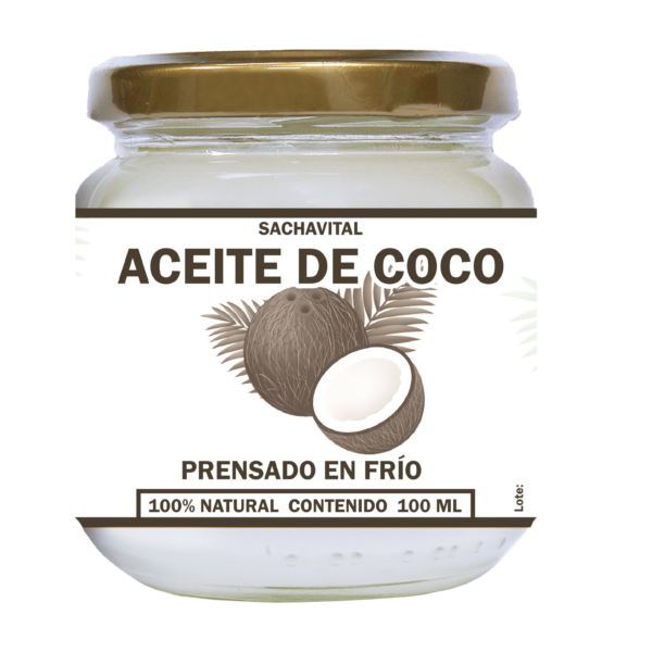 Aceite De Coco Prensado En Frio